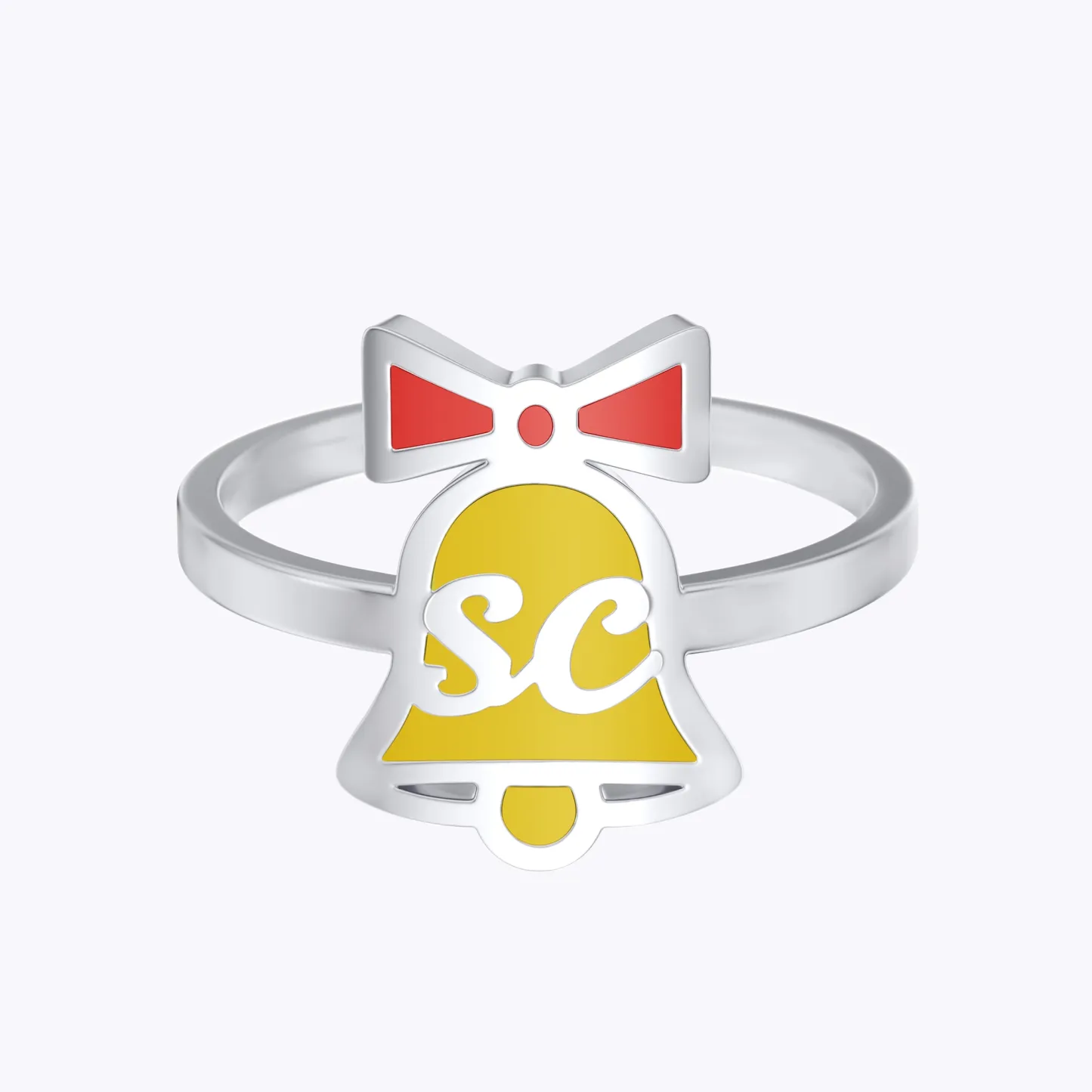 Personalized Name Christmas Bell Ring