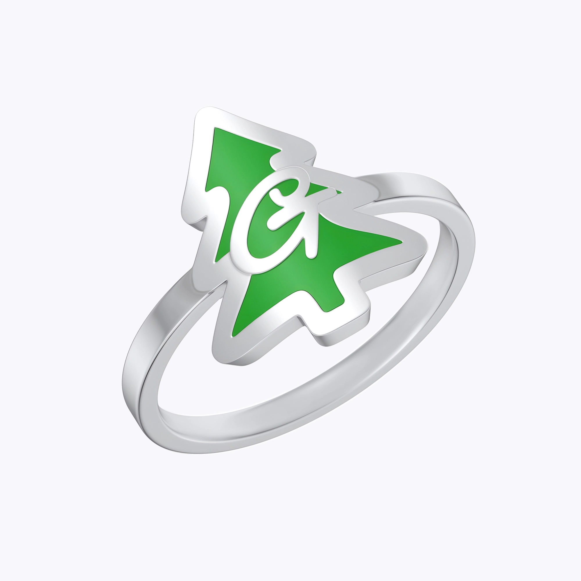 Personalized Name Christmas Tree Ring