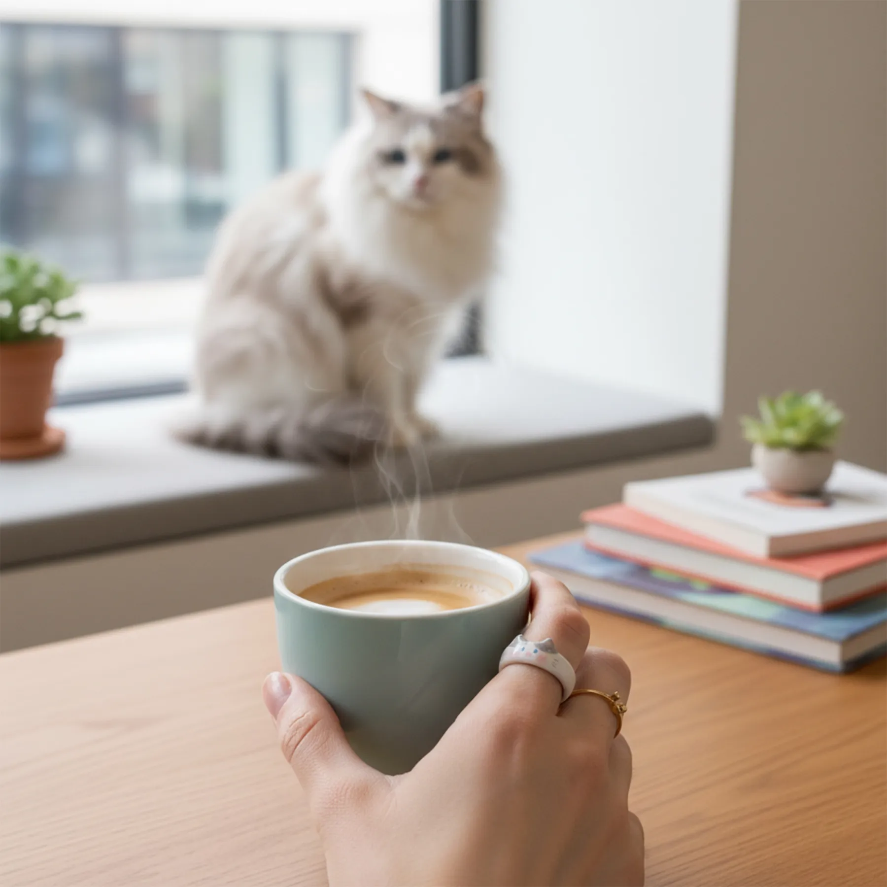 Custom Abstract Dog Cat Pet Ring