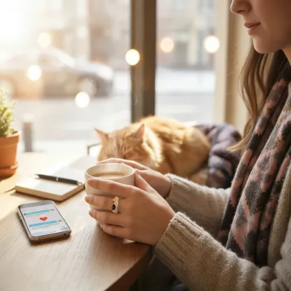 Custom Abstract Dog Cat Pet Ring