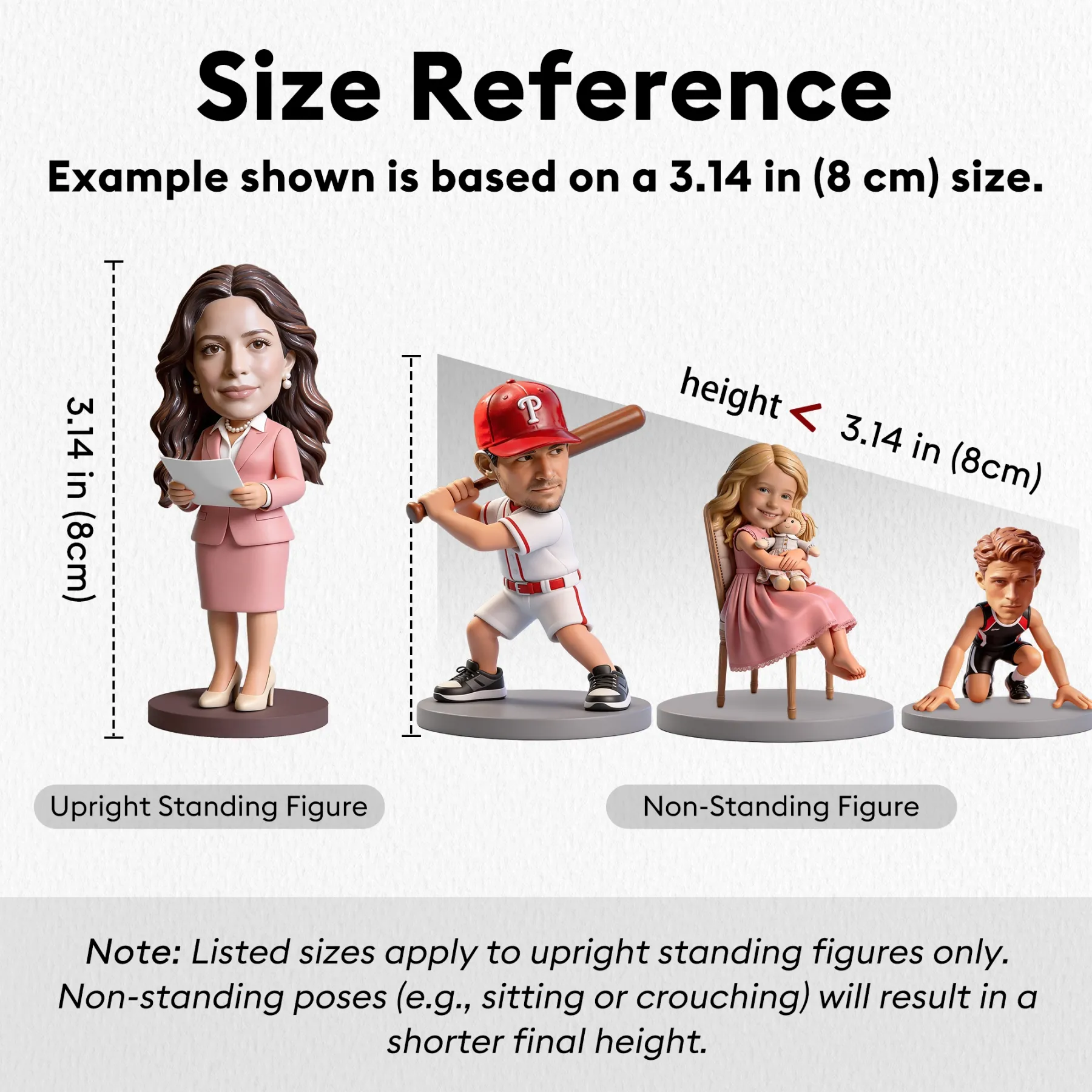 Custom Diver Highly Realistic Full-Color 3D Printed Chibi Figurine for Diving Enthusiast