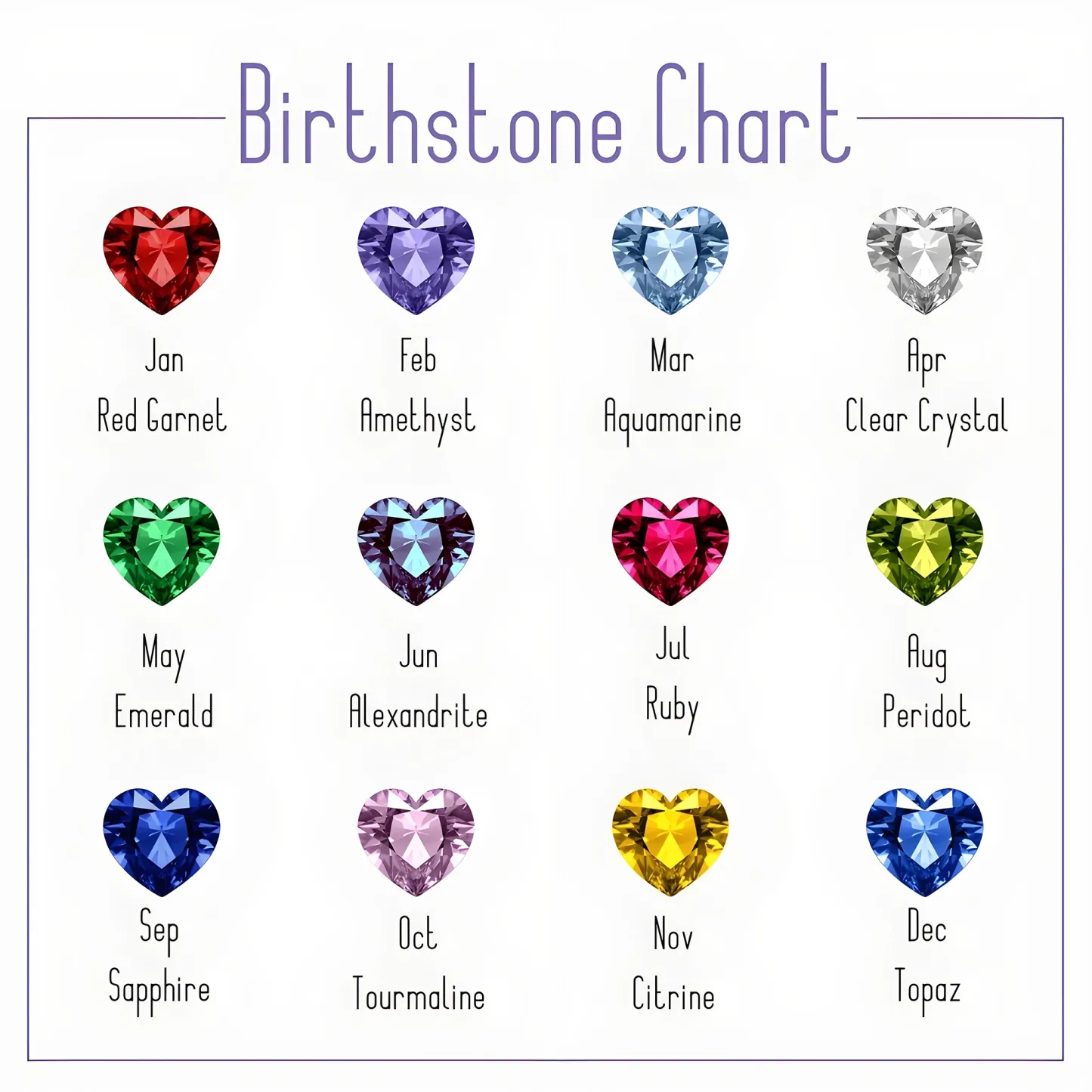 Personalized Double Heart Birthstone Bow Ring