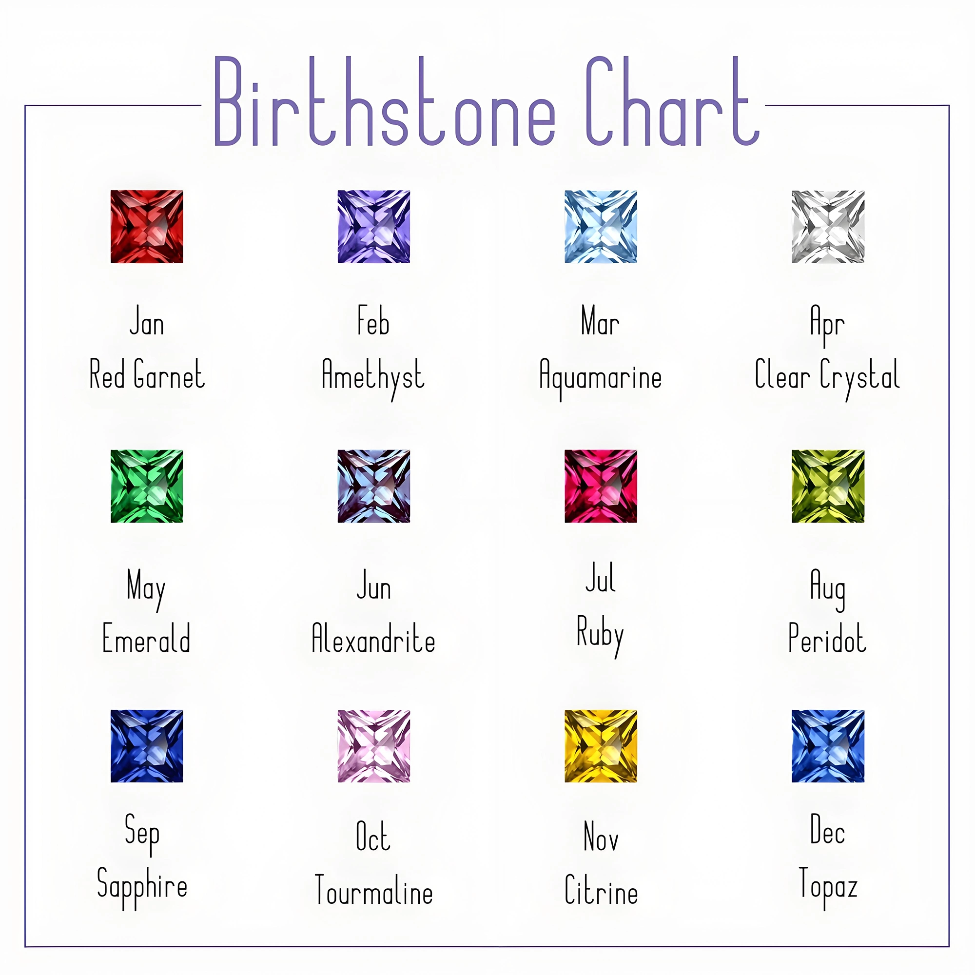 Personalized Birthstone and Name Charm Leather Braided Bracelet with Magnetic Clasp