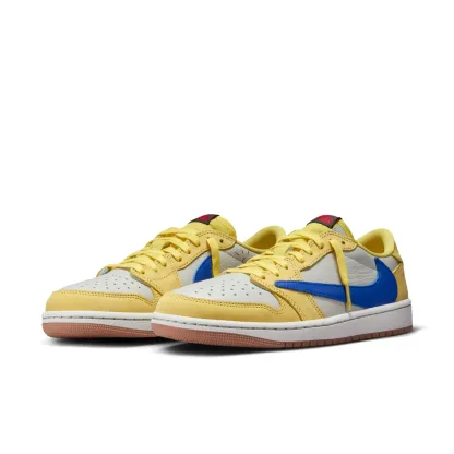 Air Jordan 1 Retro Low OG SP x Travis Scott 'Canary'