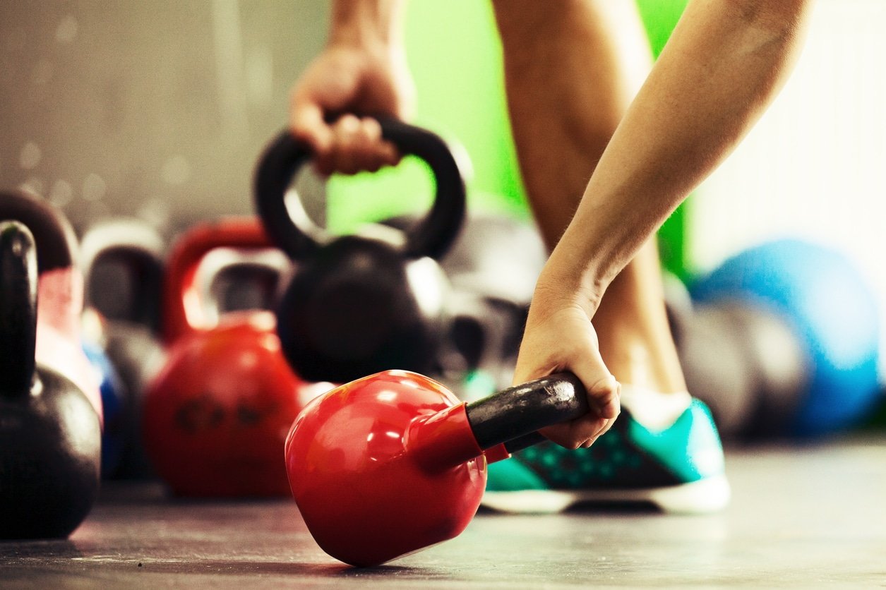 Training by kettlebell