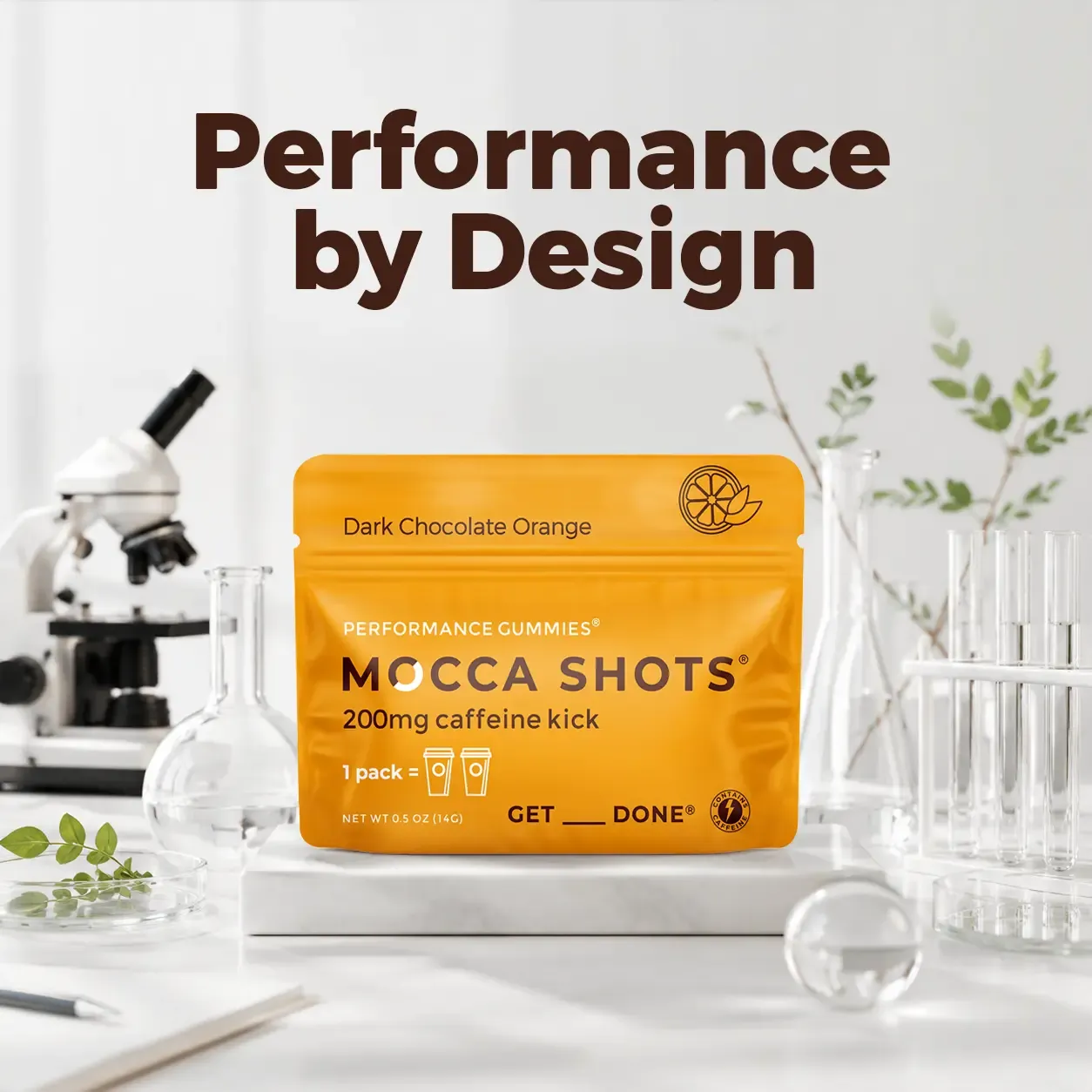 Mocca Shots Caffeine Gummies – 12-Pack