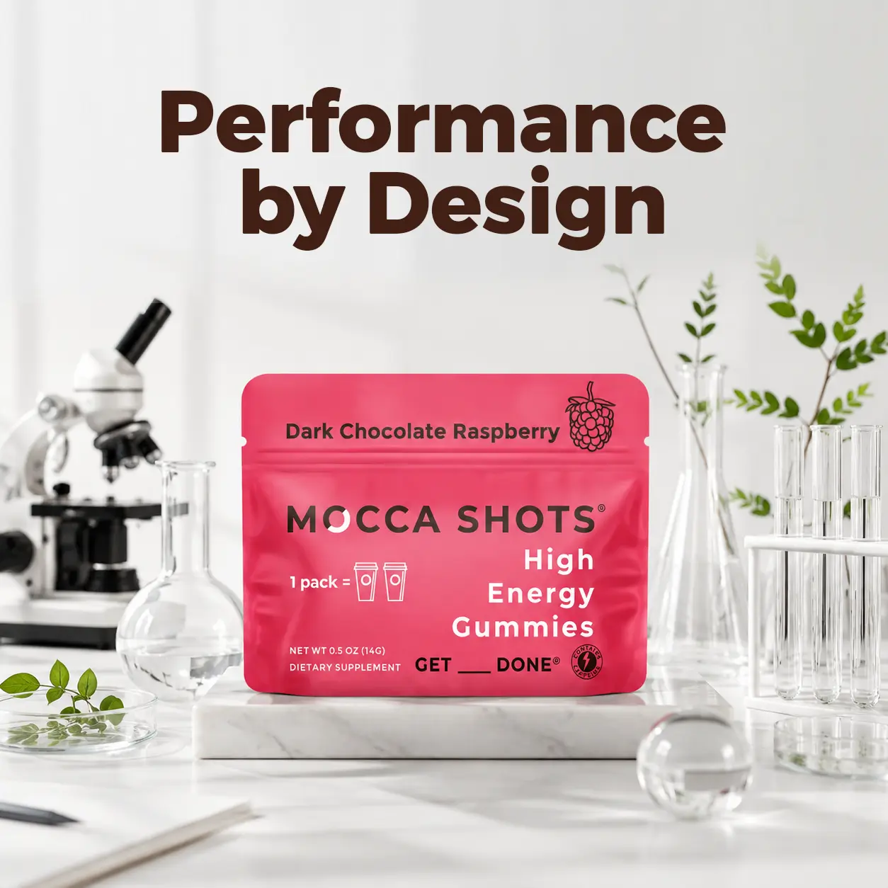 Mocca Shots Caffeine Gummies – 12-Pack