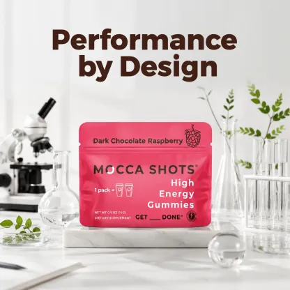 Mocca Shots Caffeine Gummies – 12-Pack