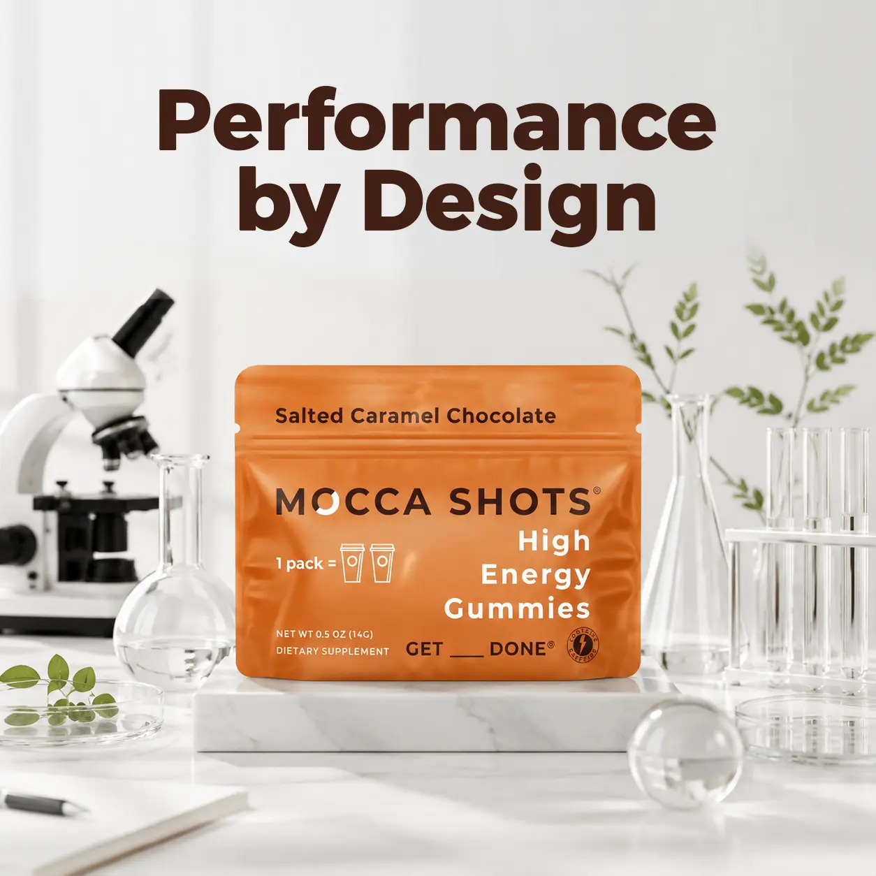 Mocca Shots Caffeine Gummies – 12-Pack