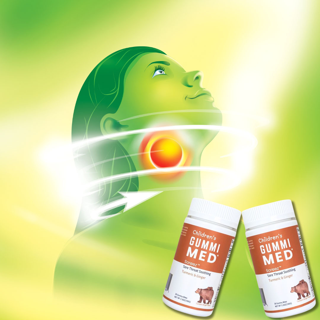 Children’s GummiMED Soreez – Sore Throat Relief Gummies