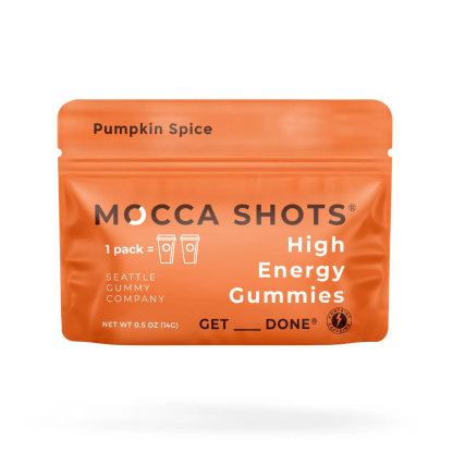 Mocca Shots Caffeine Gummies – 12-Pack