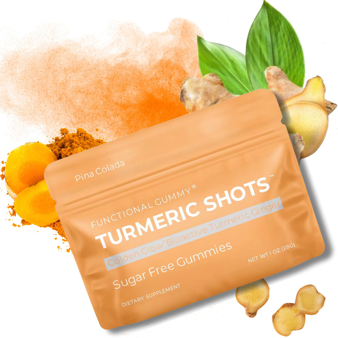Turmeric Shots® Anti-Inflammation Gummies – Sugar-Free Recovery Support