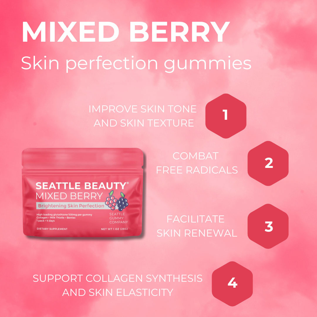 Seattle Beauty Skin Perfection Gummies – 12-Pack