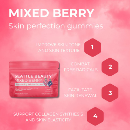 Seattle Beauty Skin Perfection Gummies – 12-Pack
