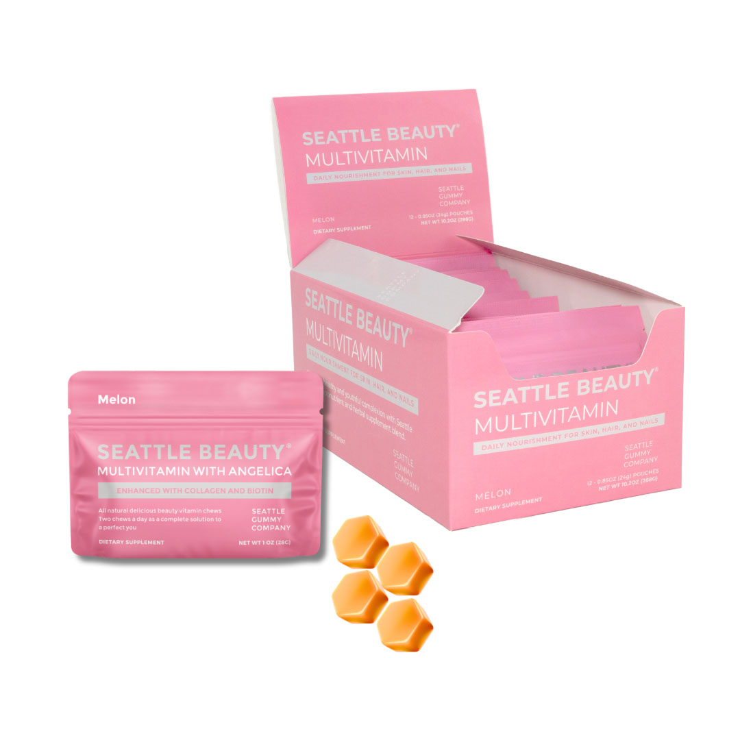Seattle Beauty Angelica Multivitamin Gummies – 12-Pack