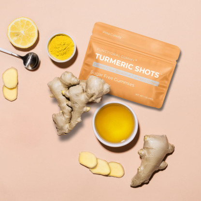 Turmeric Shots® Anti-Inflammation Gummies – Sugar-Free Recovery Support