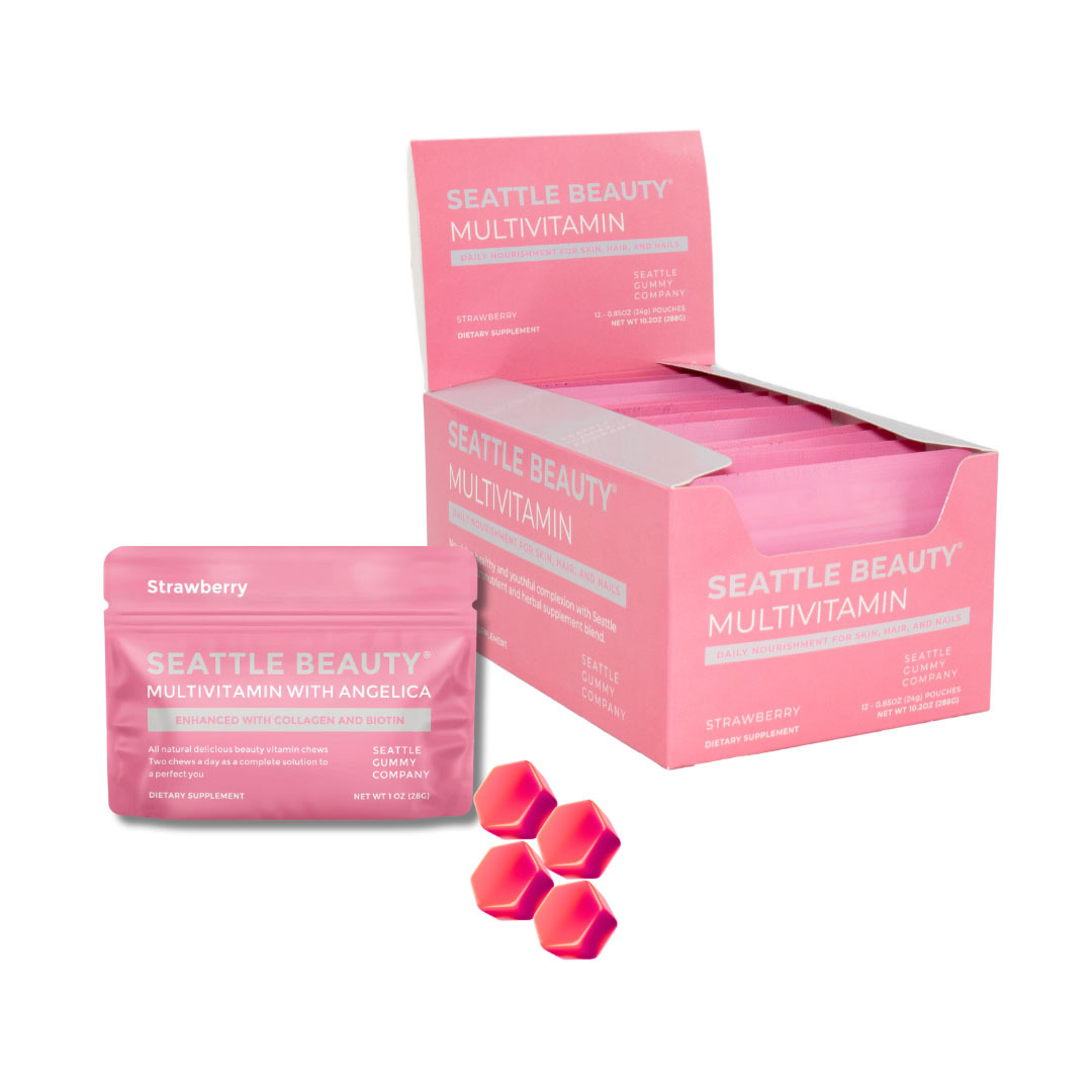 Seattle Beauty Angelica Multivitamin Gummies – 12-Pack