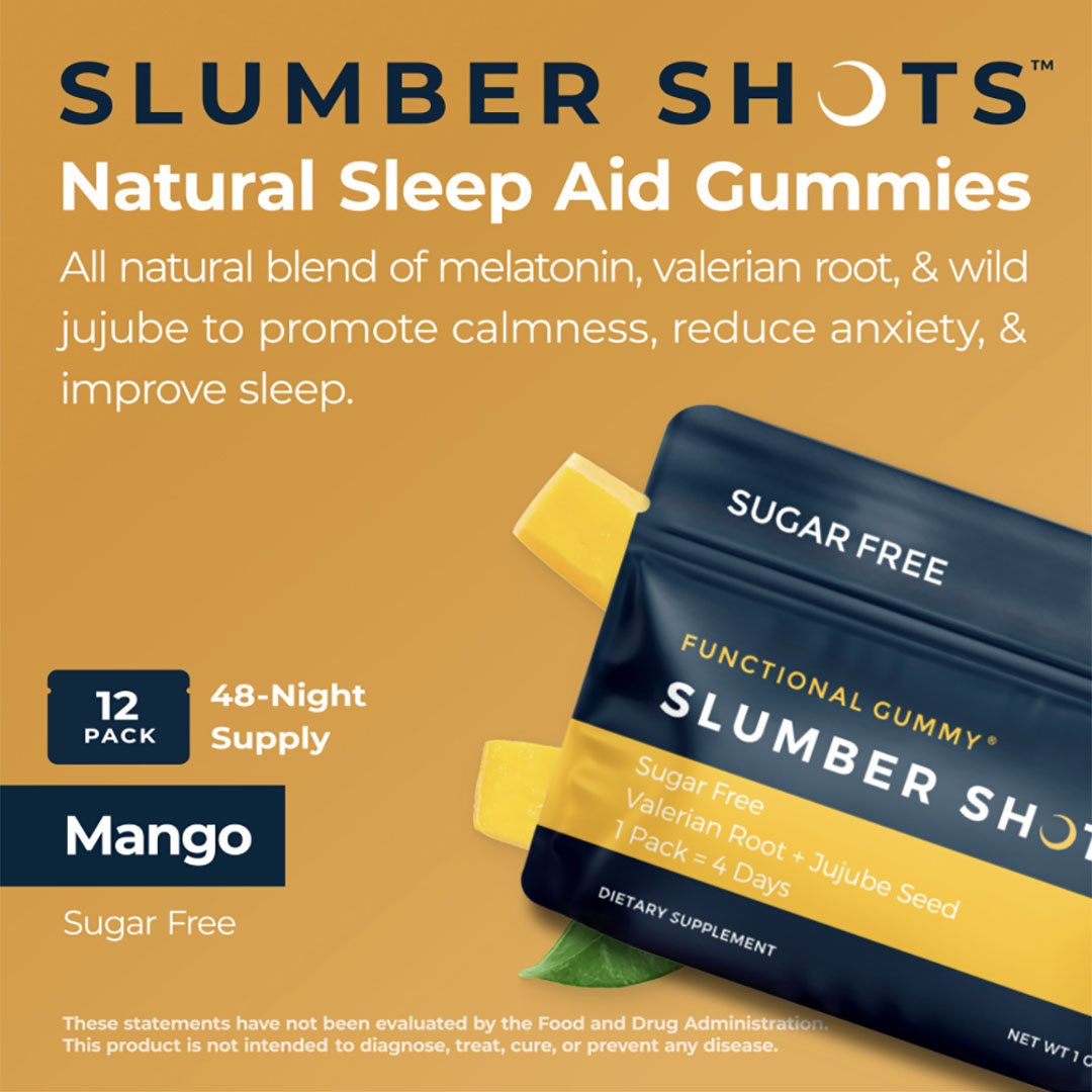 Slumber Shots® Sleep Gummies – Sugar-Free Bedtime Support