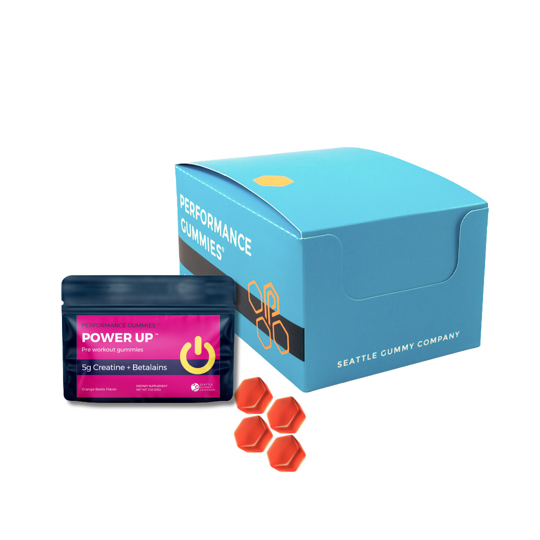 Power Up Creatine Gummies - 12 Pack