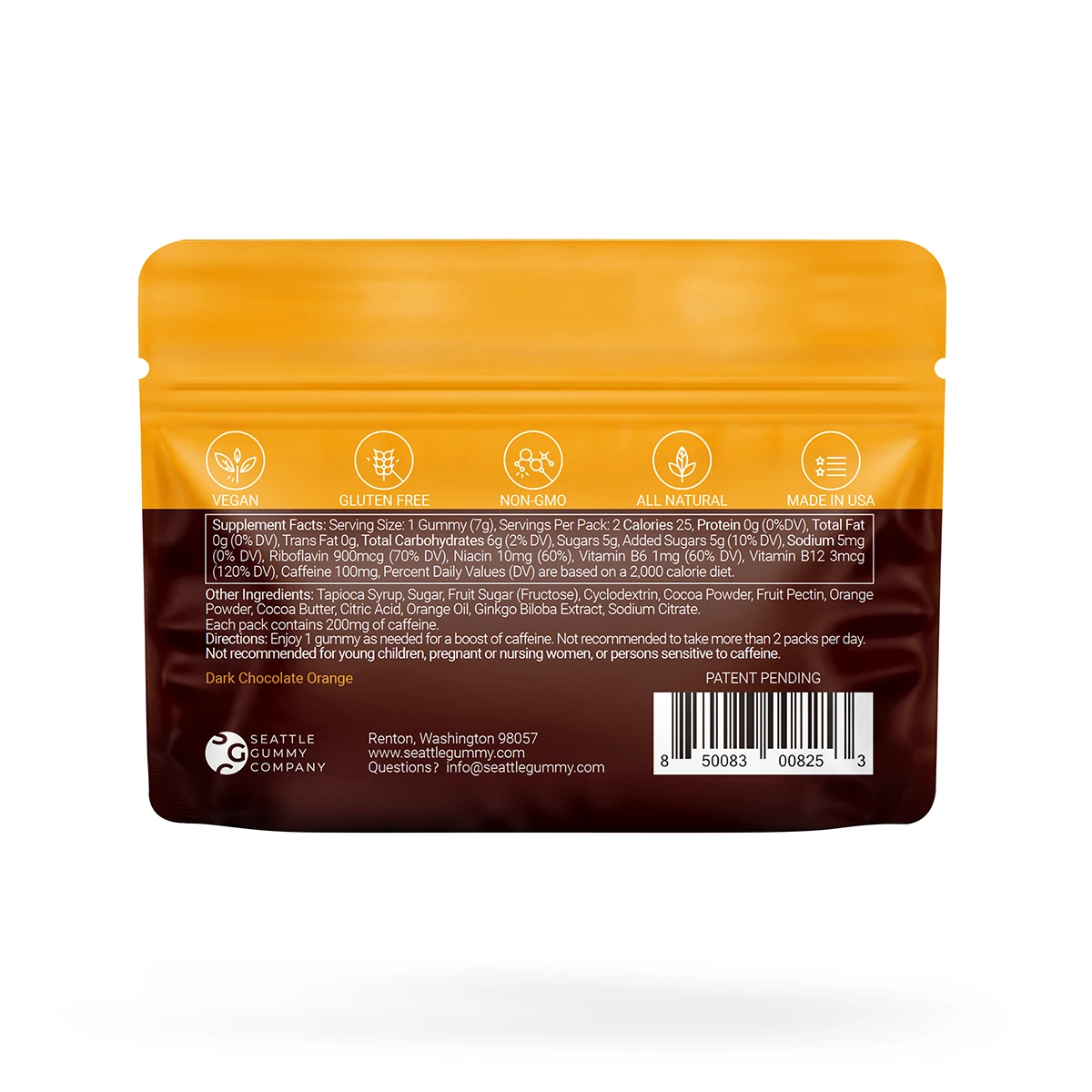 Mocca Shots Caffeine Gummies – 12-Pack