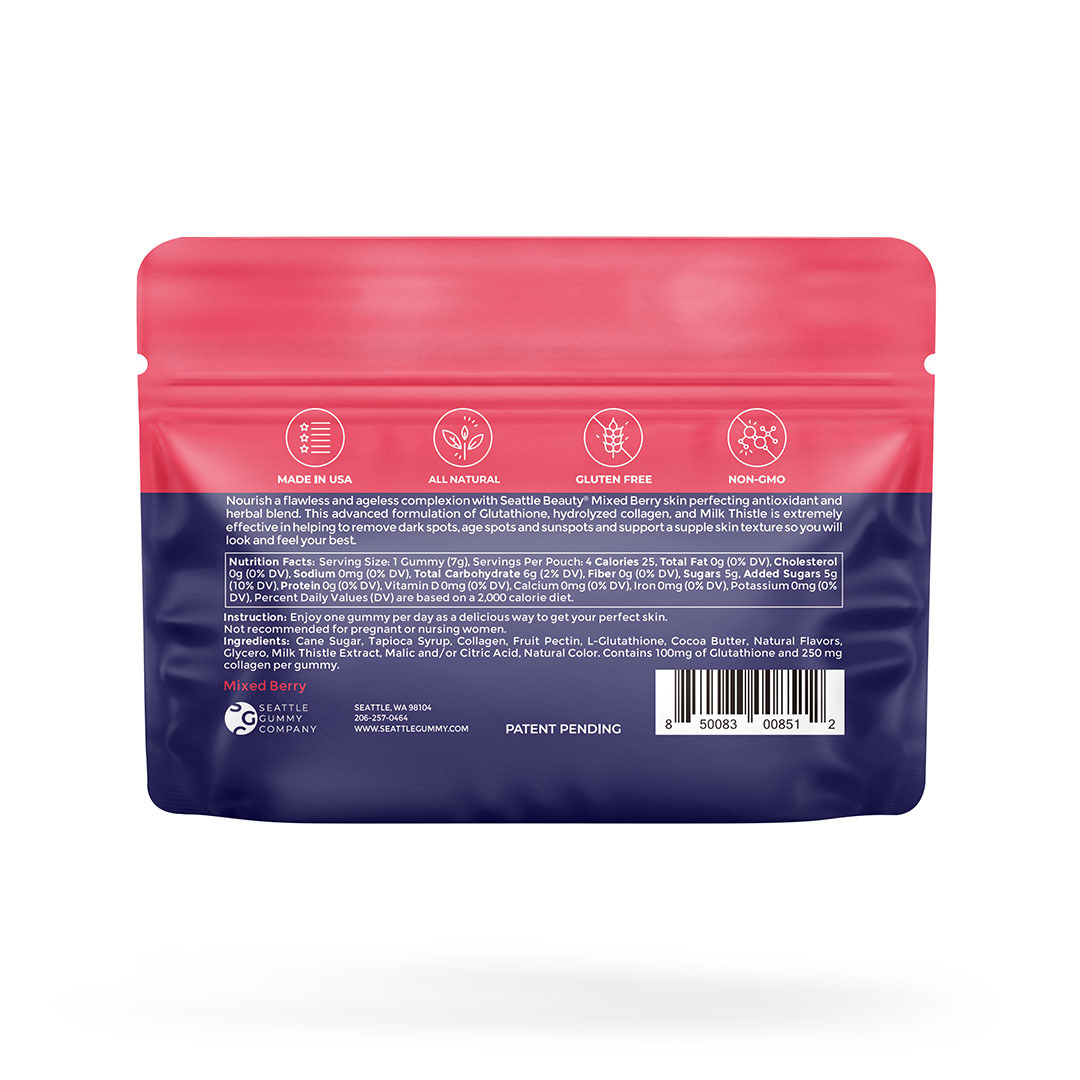 Seattle Beauty Skin Perfection Gummies – 12-Pack