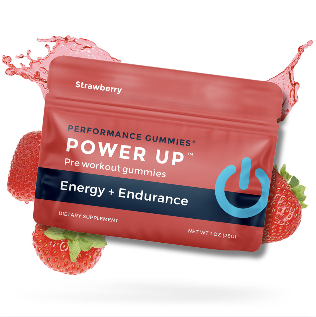 Pre Workout Gummies & Energy Supplements Power Up - 12 Pack