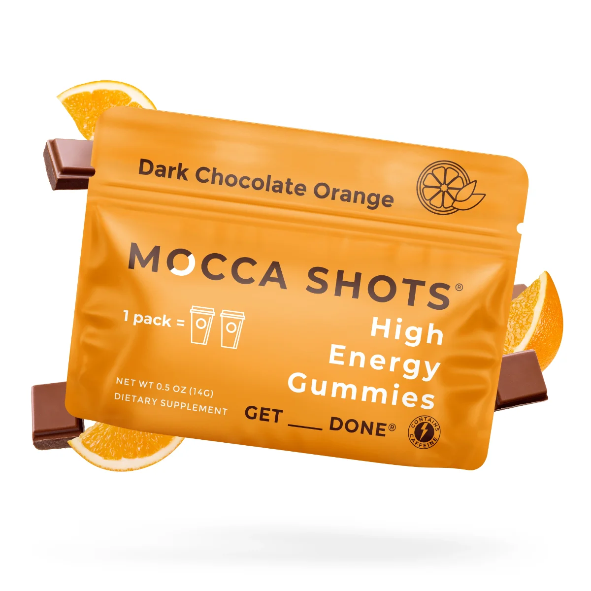 Mocca Shots Caffeine Gummies – 12-Pack