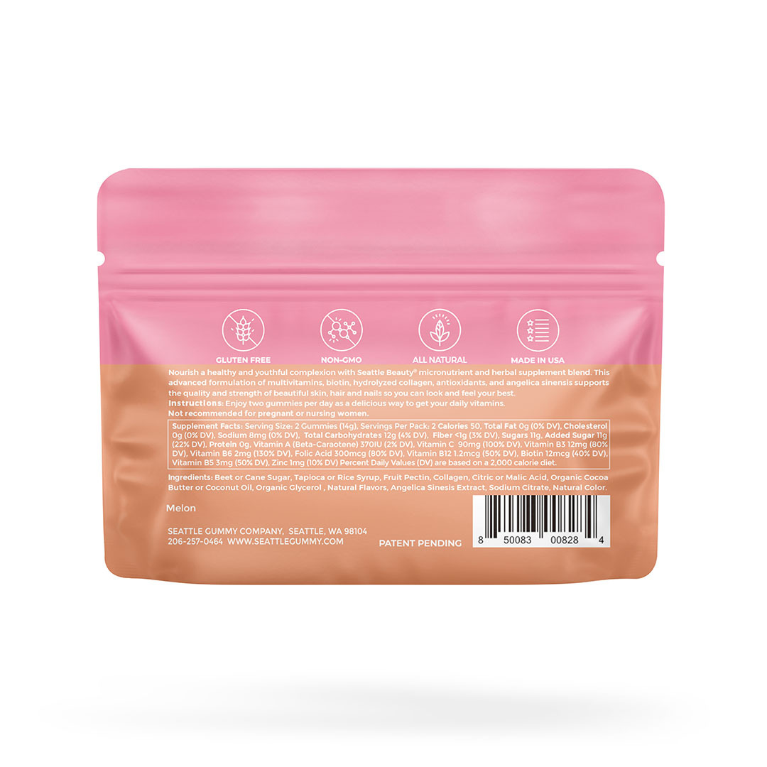 Seattle Beauty Angelica Multivitamin Gummies – 12-Pack