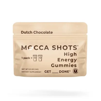 Mocca Shots Caffeine Gummies – 12-Pack