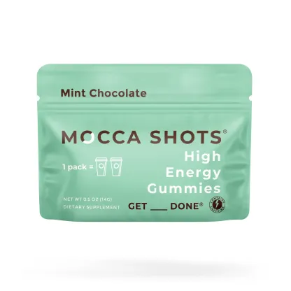 Mocca Shots Caffeine Gummies – 12-Pack