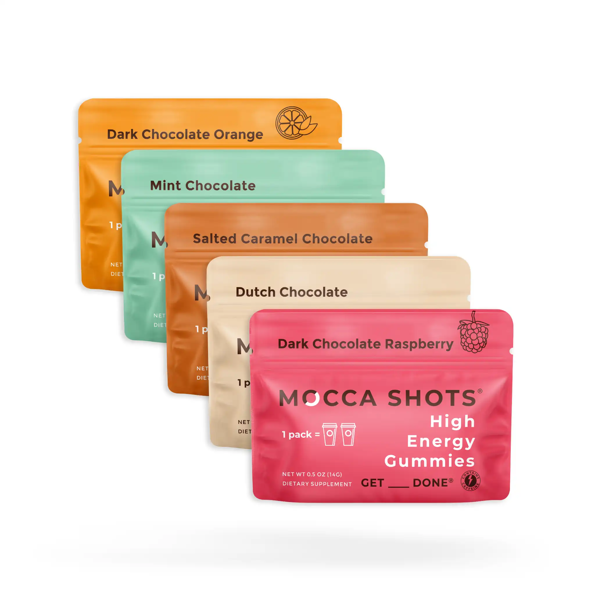 Mocca Shots Caffeine Gummies – 12-Pack-SEATTLE GUMMY COMPANY