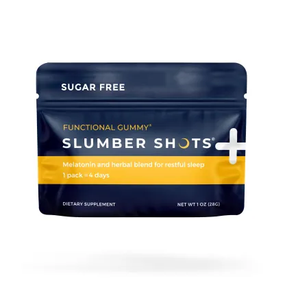 Slumber Shots Sleep Gummies – Sugar-Free Bedtime Support