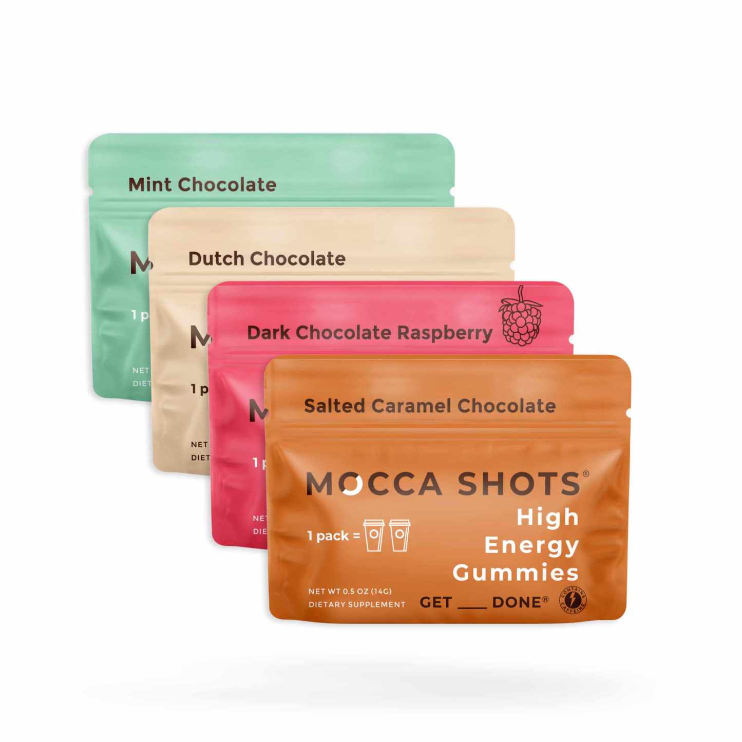 Mocca Shots Caffeine Gummies – 12-Pack-SEATTLE GUMMY COMPANY