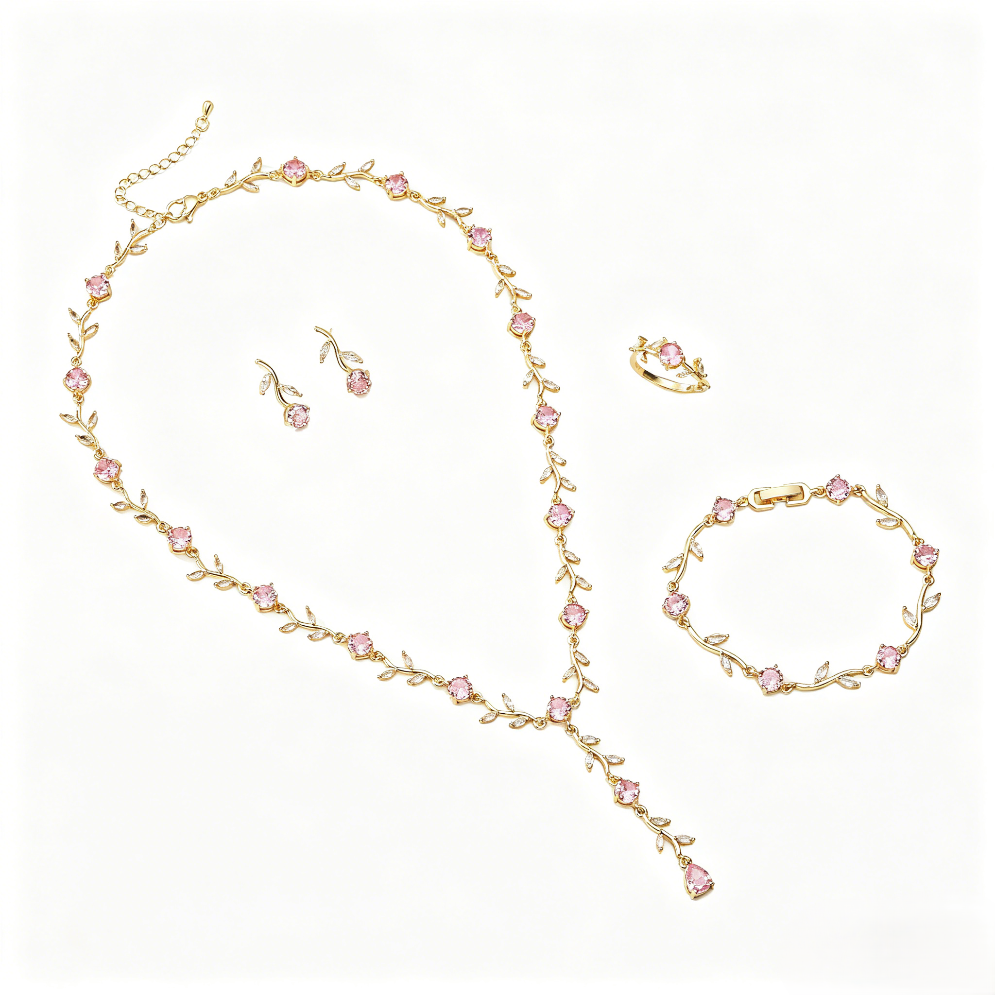 Cherry Flower  -【Bracelet/Ring/Earrings/Necklace/】