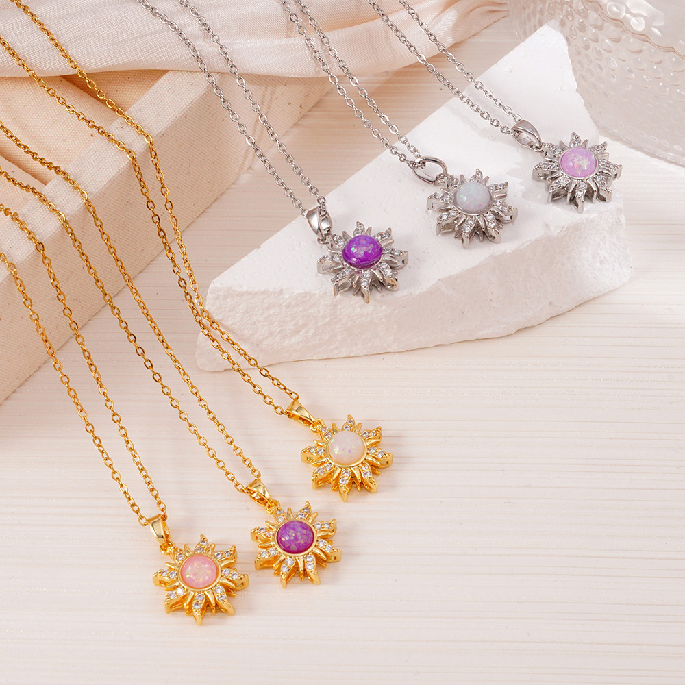 Sun flower-【necklace】
