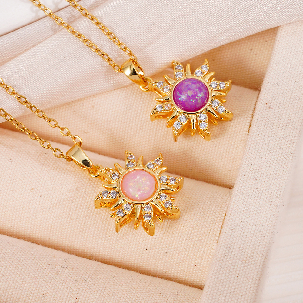 Sun flower-【necklace】