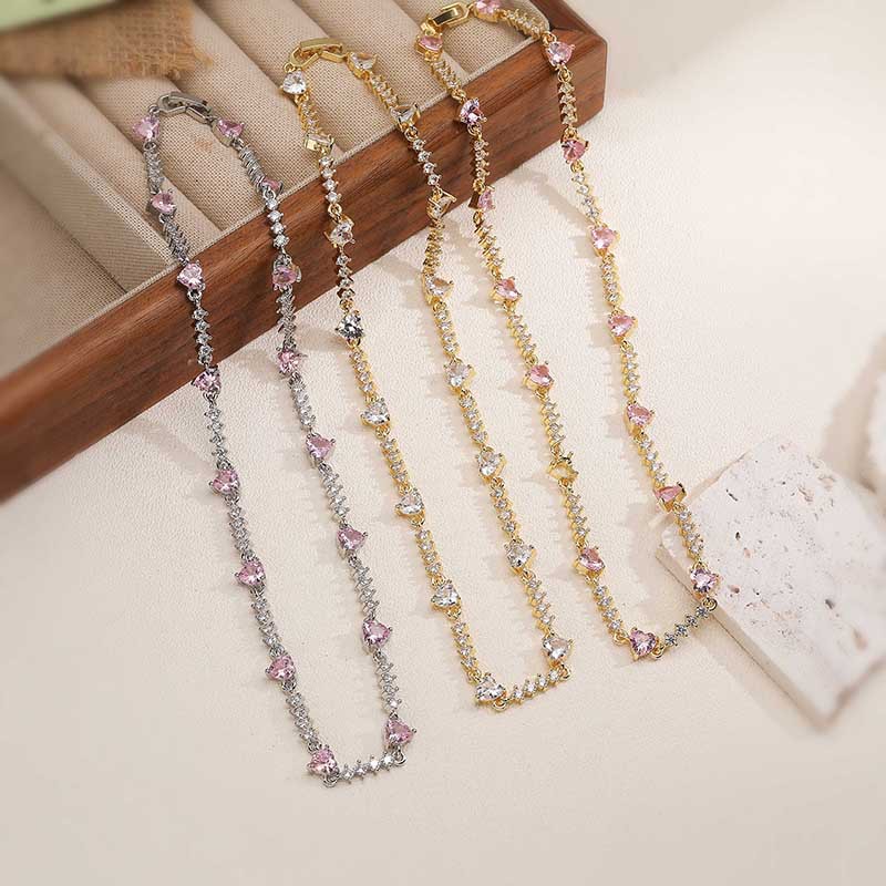 Dainty Heart-【bracelet/earrings/necklace】