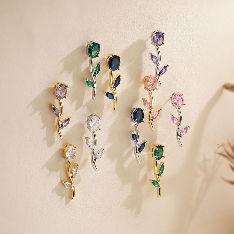 Sweet Tulip Flower  -【Bracelet/Ring/Earrings/Necklace/Set】