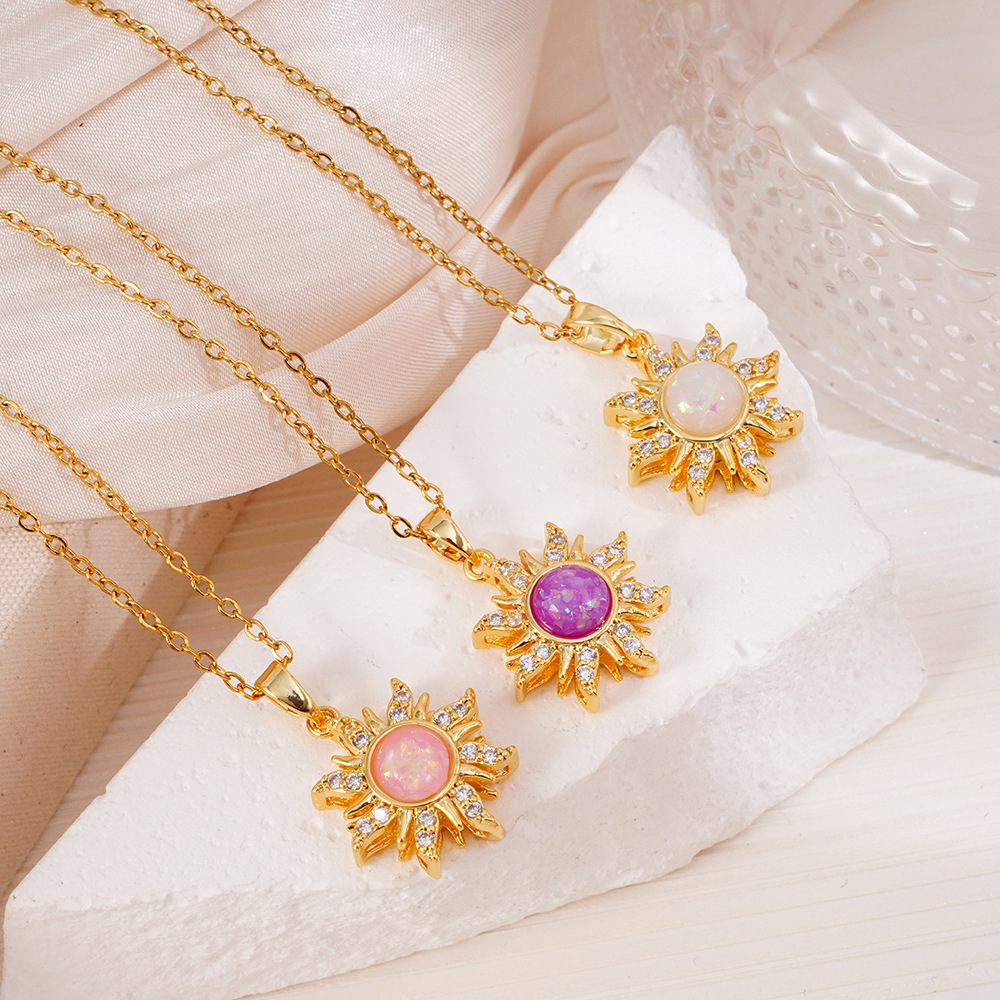 Sun flower-【necklace】