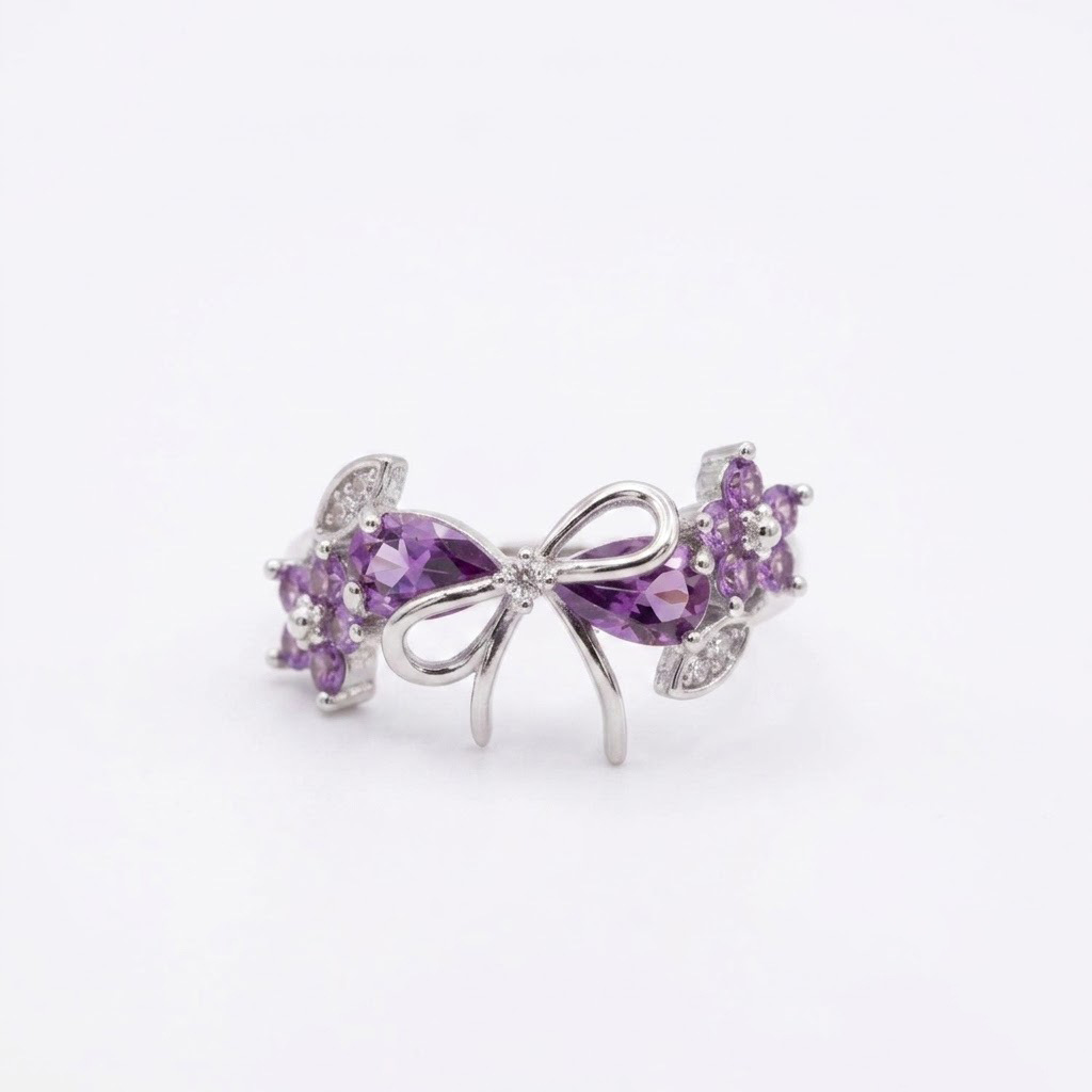 Floral Bow -【Bracelet/Ring/Earrings/Necklace/Set】