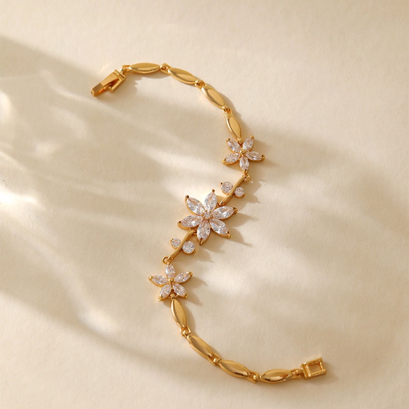 Multi Flower Bracelet