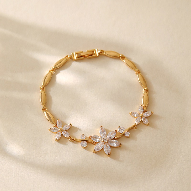 Multi Flower Bracelet