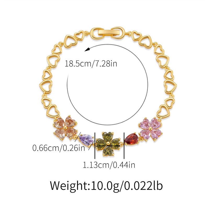 Multi Flower Bracelet