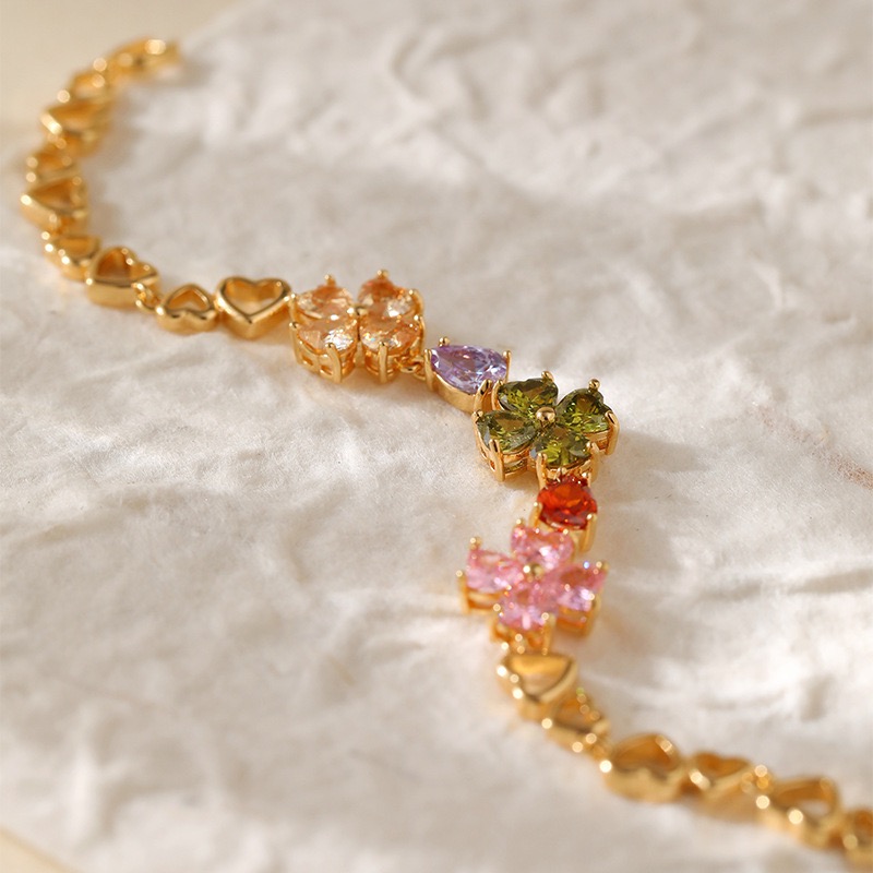 Multi Flower Bracelet