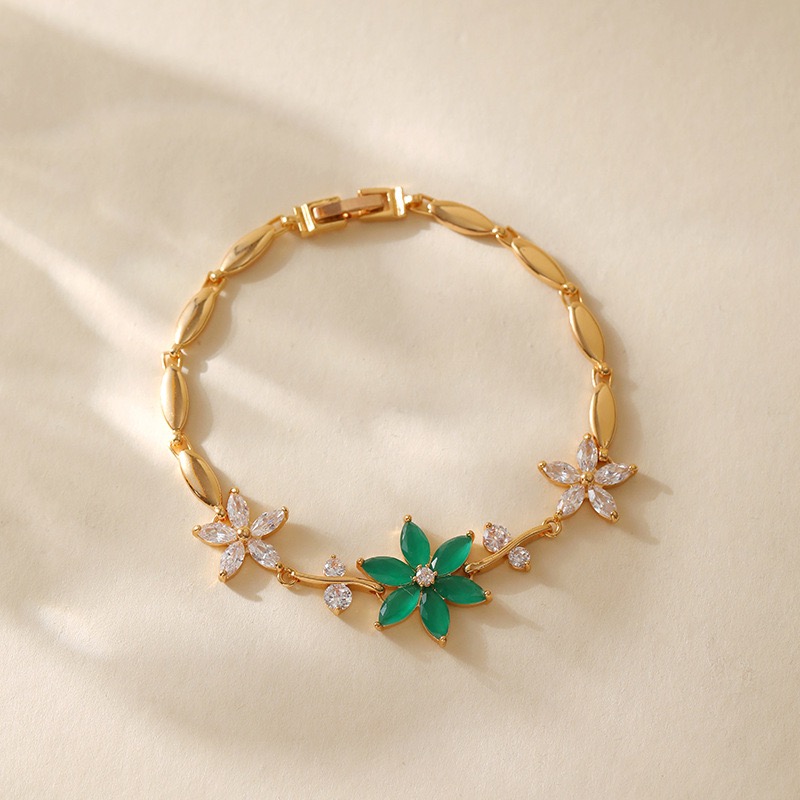 Multi Flower Bracelet