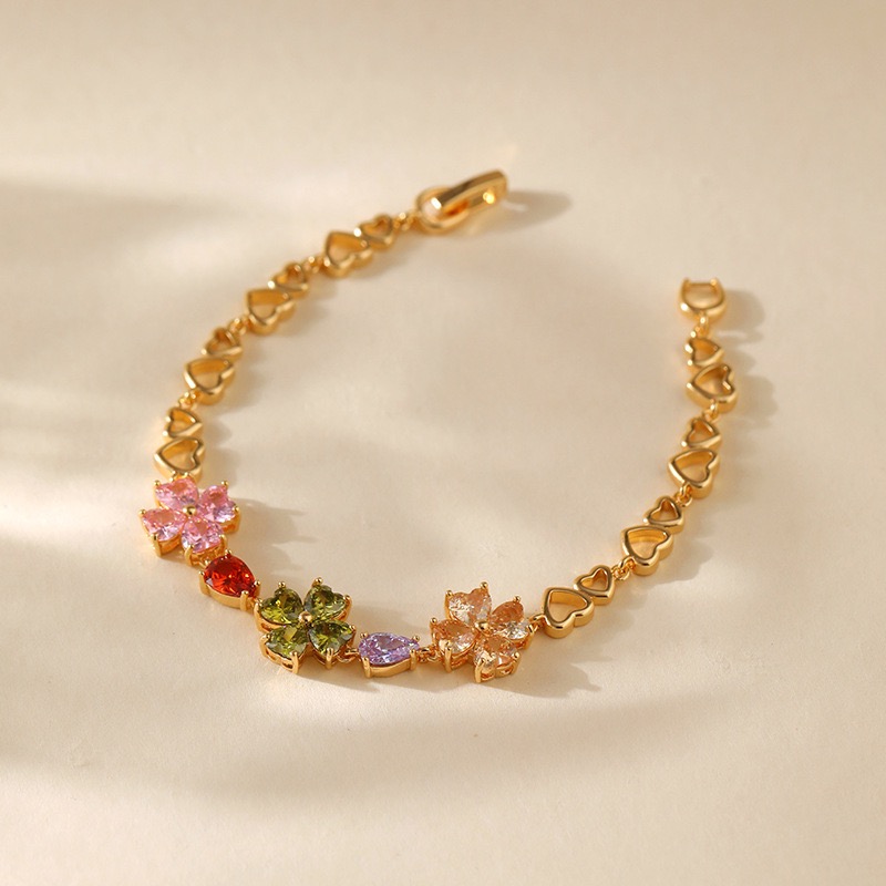 Multi Flower Bracelet