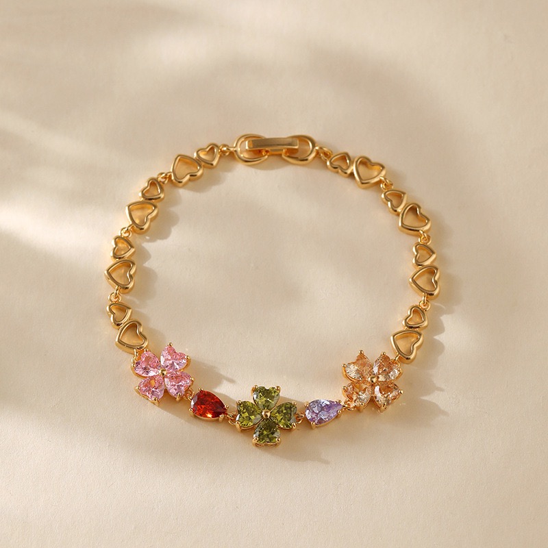 Multi Flower Bracelet