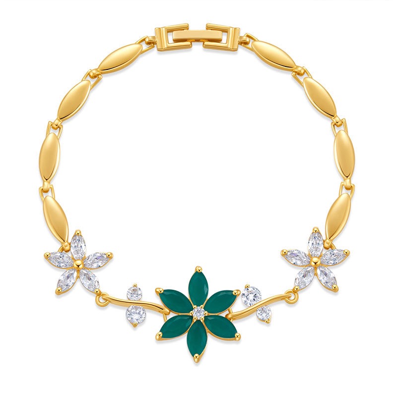 Multi Flower Bracelet