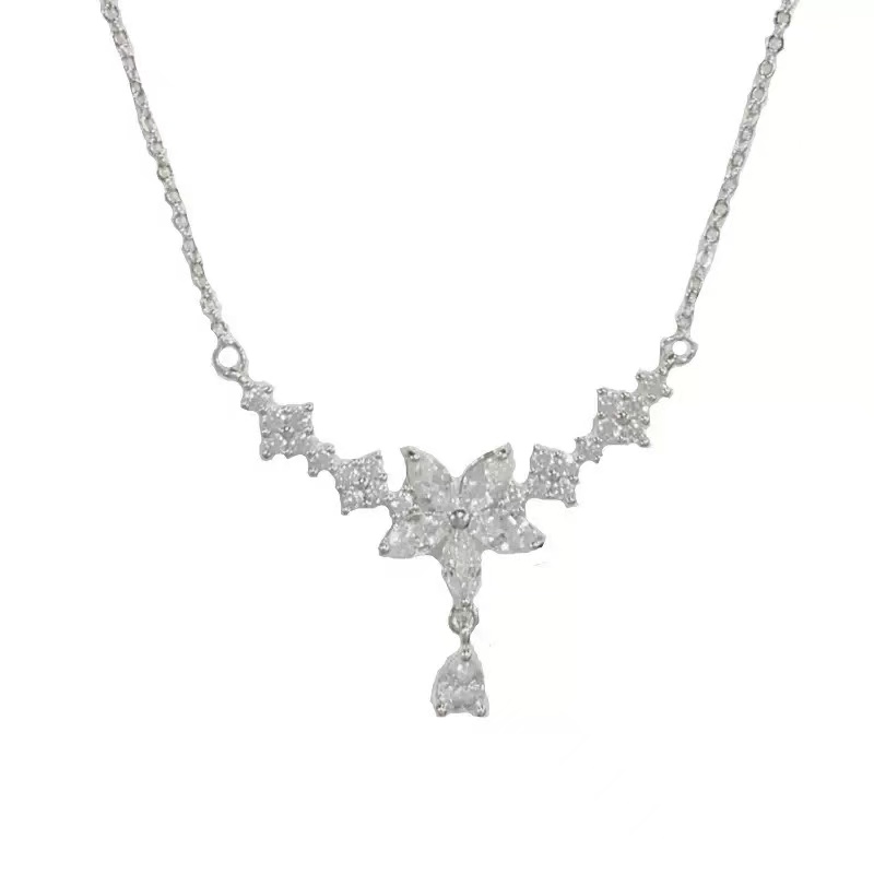 Sakura Water Drop-【necklace】