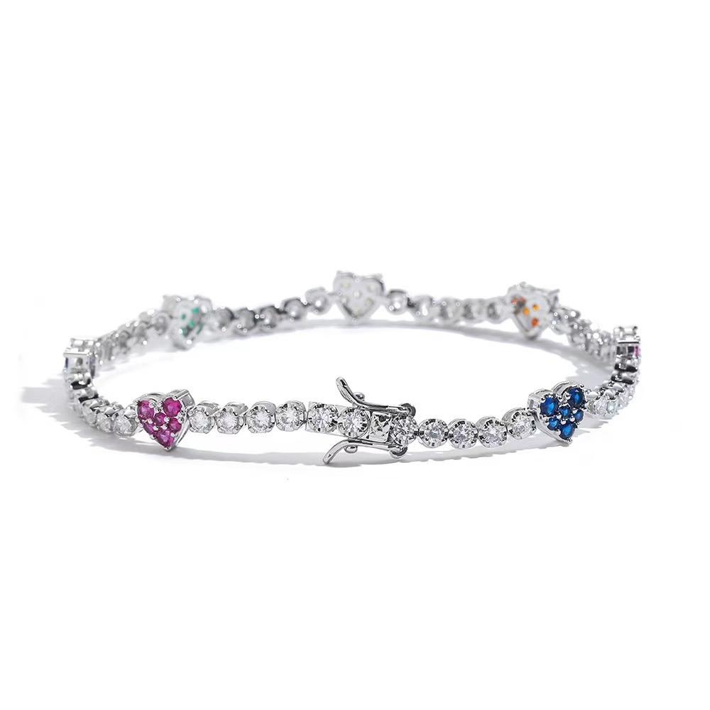 Colorful Heart Bracelet -【Bracelet】
